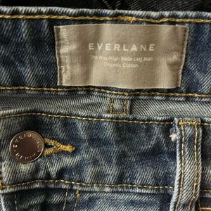 Everlane way high wide leg Jean